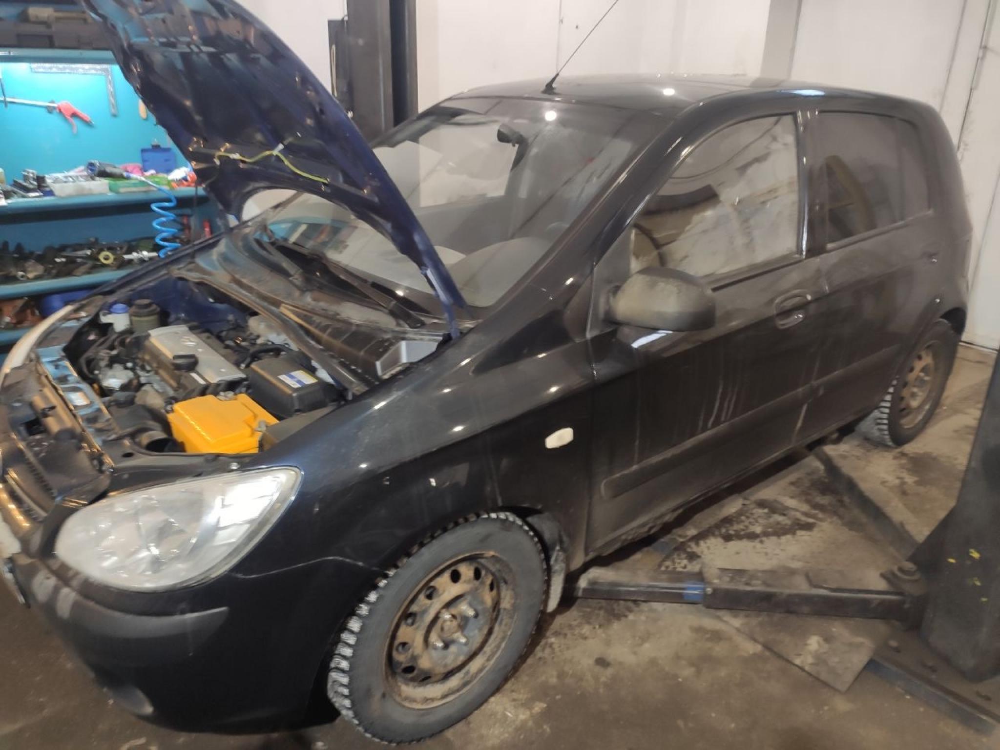 Ремонт системы охлаждения Hyundai Getz